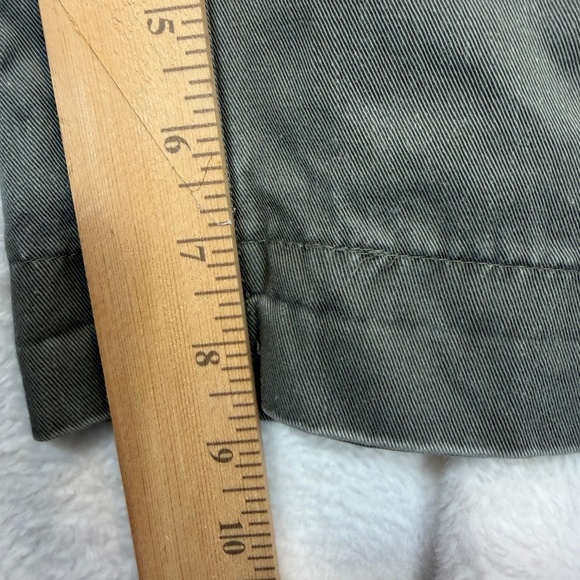 Tip Top Tailors Shorts Mens Size 36 Army Green Pleated Front Golf Casual Vacatio - Picture 4 of 10